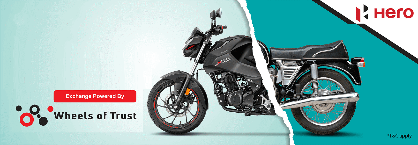 Save Big on Hero Bikes with Exchange Offers on Wheels Of Trust